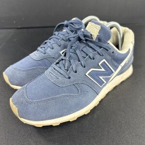New Balance Womens 696 WL696BN Blue Casual Shoes Sneakers Size 9.5 B